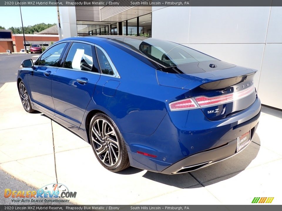 2020 Lincoln MKZ Hybrid Reserve Rhapsody Blue Metallic / Ebony Photo #3