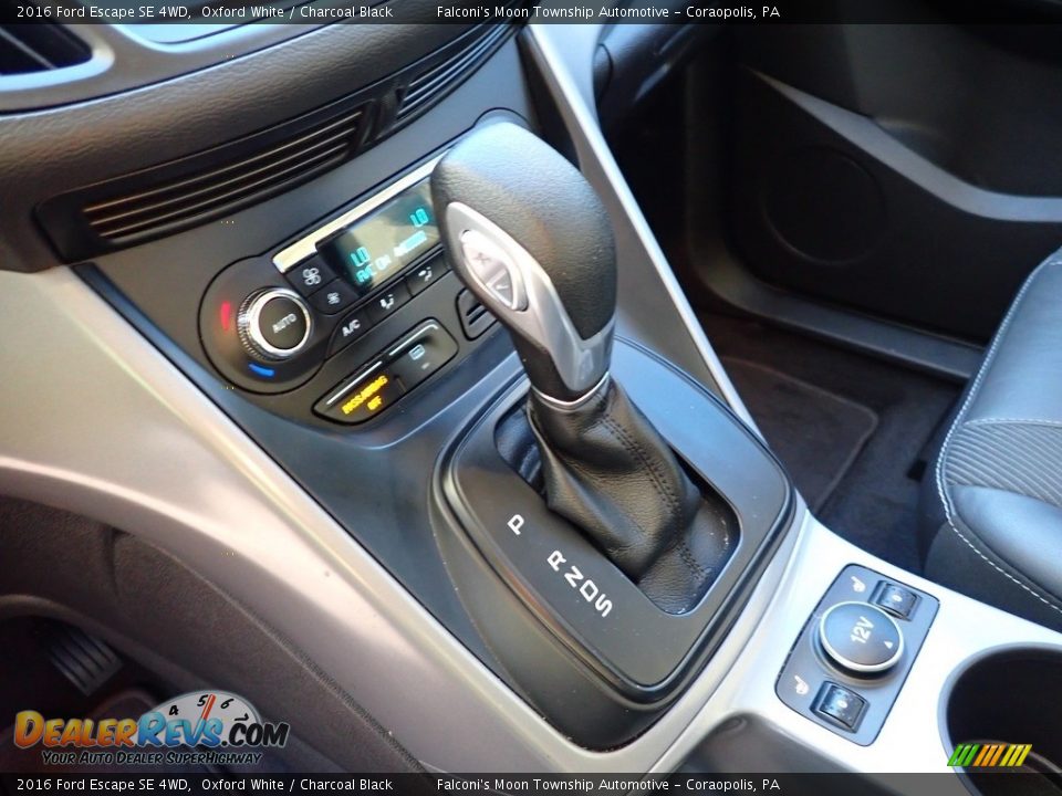 2016 Ford Escape SE 4WD Oxford White / Charcoal Black Photo #25