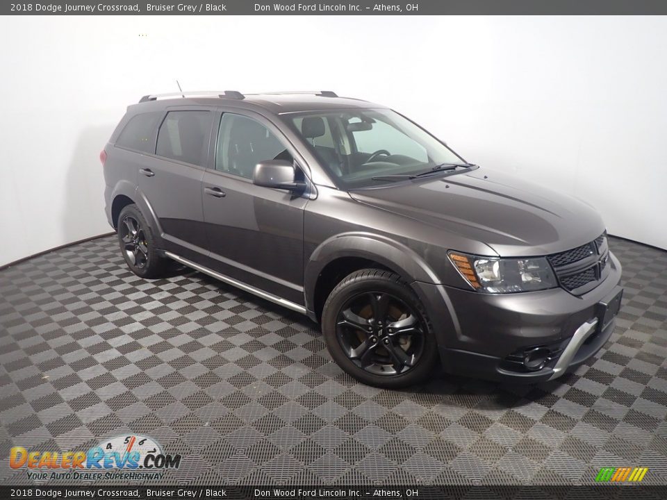 2018 Dodge Journey Crossroad Bruiser Grey / Black Photo #4