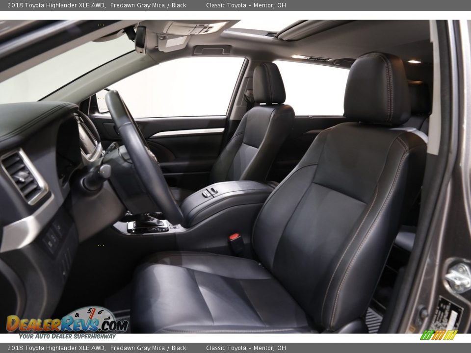 2018 Toyota Highlander XLE AWD Predawn Gray Mica / Black Photo #5