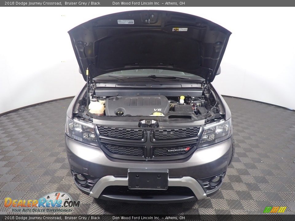 2018 Dodge Journey Crossroad Bruiser Grey / Black Photo #7