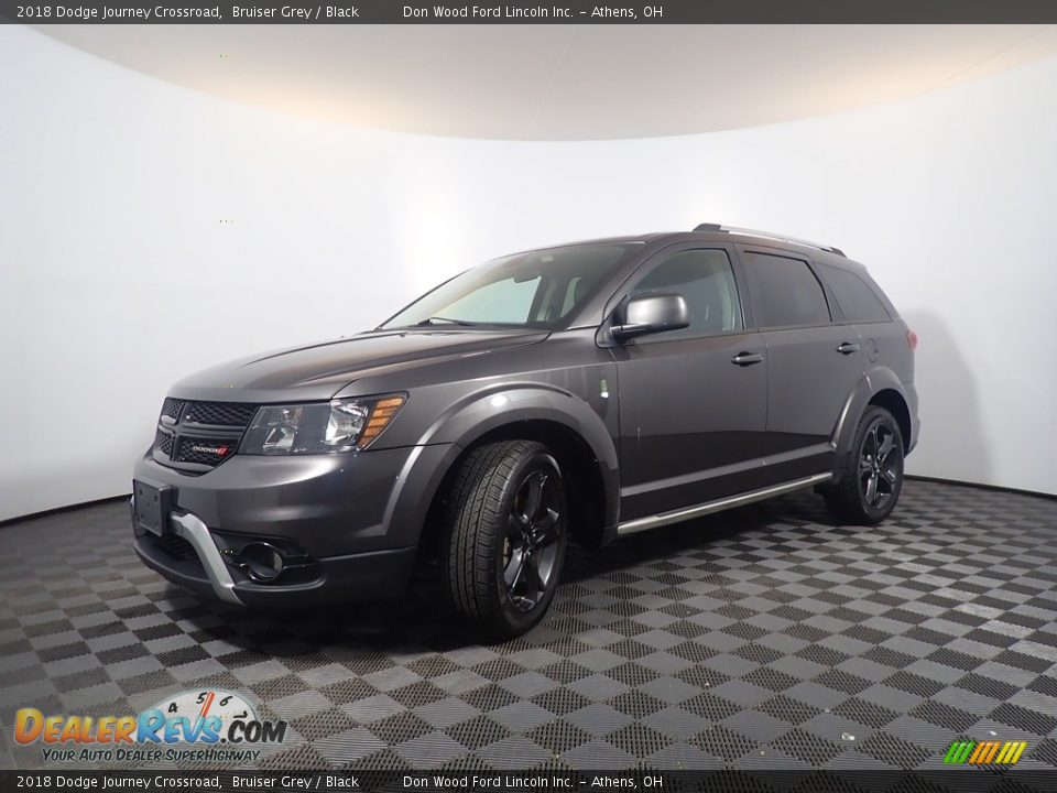 2018 Dodge Journey Crossroad Bruiser Grey / Black Photo #9