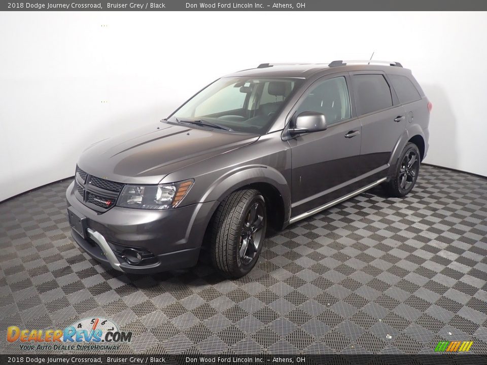 2018 Dodge Journey Crossroad Bruiser Grey / Black Photo #10