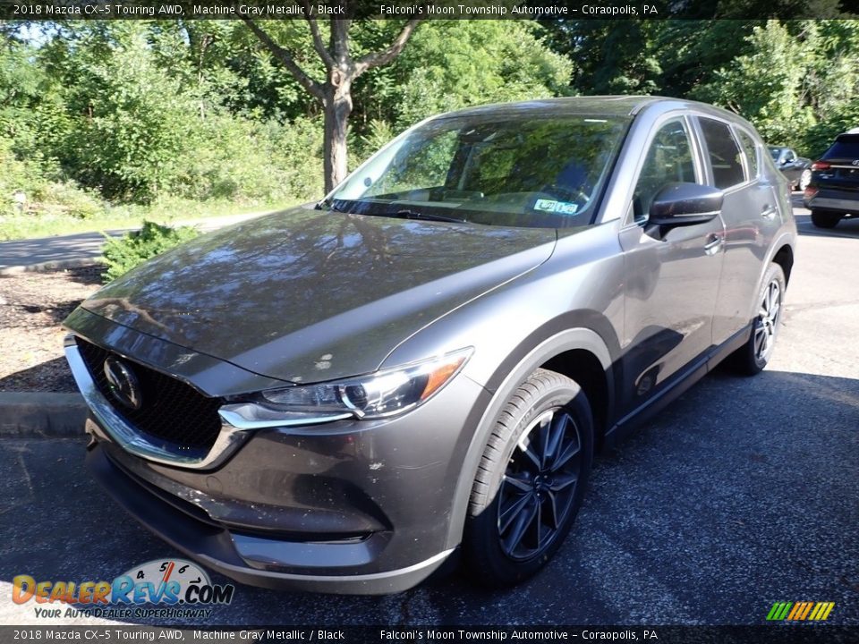 2018 Mazda CX-5 Touring AWD Machine Gray Metallic / Black Photo #1