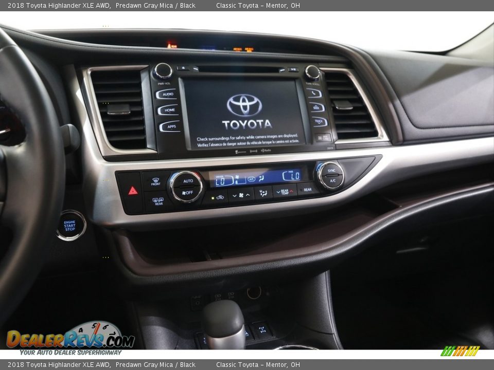 2018 Toyota Highlander XLE AWD Predawn Gray Mica / Black Photo #9