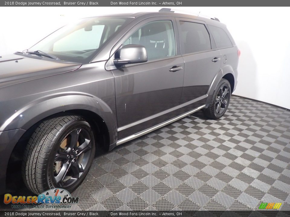 2018 Dodge Journey Crossroad Bruiser Grey / Black Photo #11