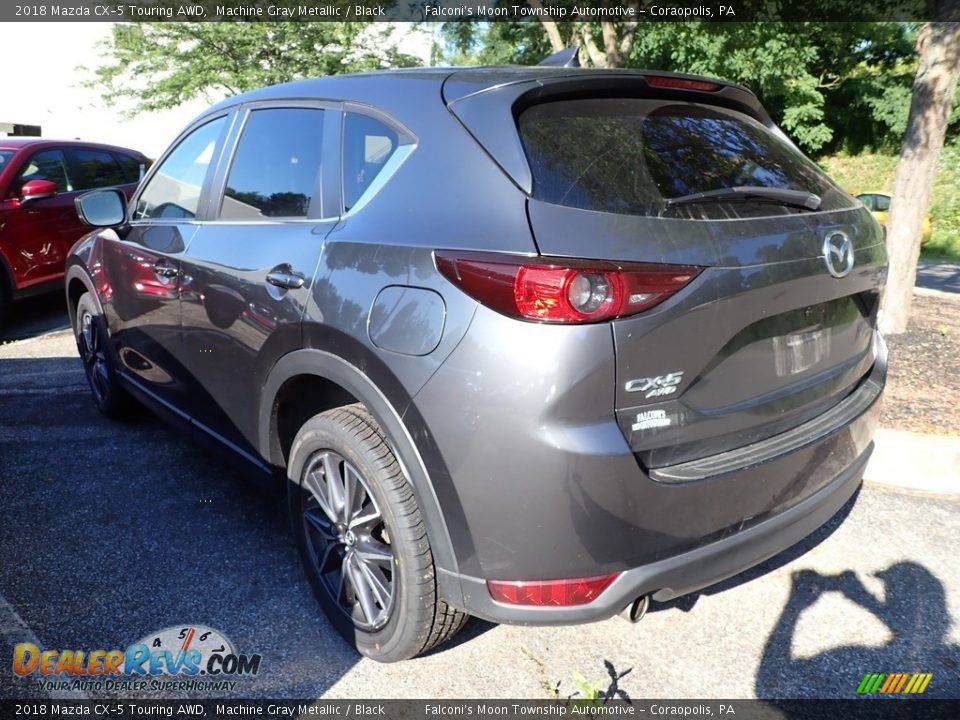 2018 Mazda CX-5 Touring AWD Machine Gray Metallic / Black Photo #2