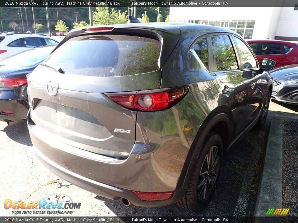 2018 Mazda CX-5 Touring AWD Machine Gray Metallic / Black Photo #4