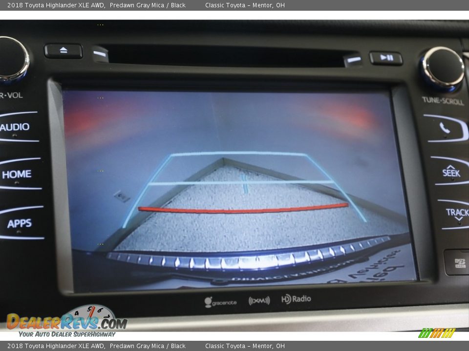 2018 Toyota Highlander XLE AWD Predawn Gray Mica / Black Photo #13