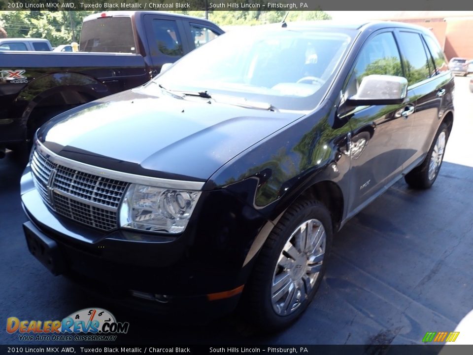 2010 Lincoln MKX AWD Tuxedo Black Metallic / Charcoal Black Photo #1