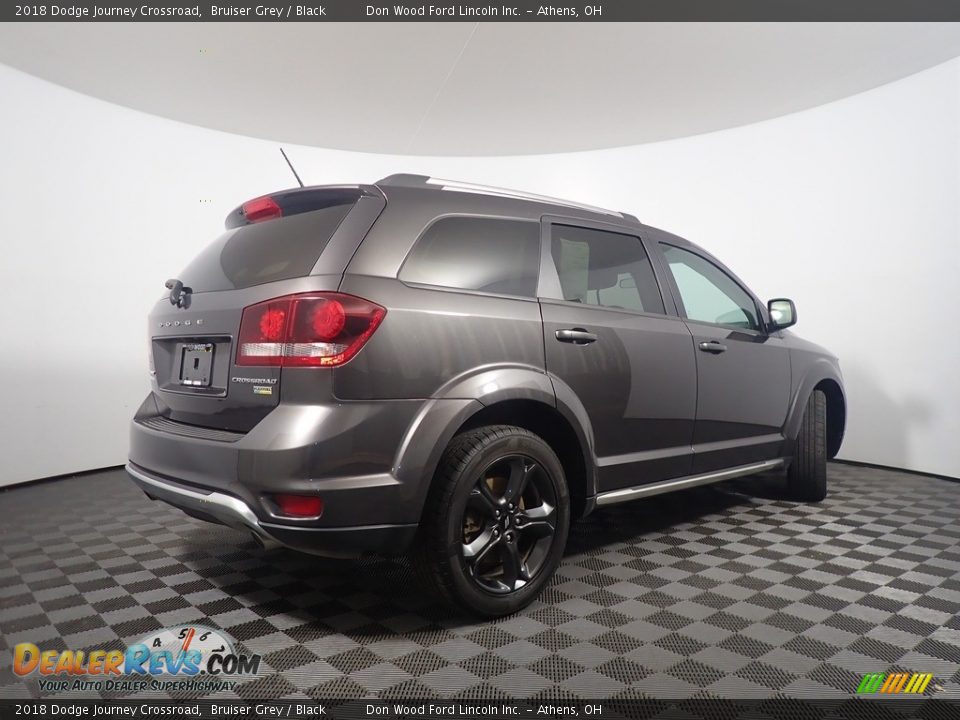 2018 Dodge Journey Crossroad Bruiser Grey / Black Photo #17
