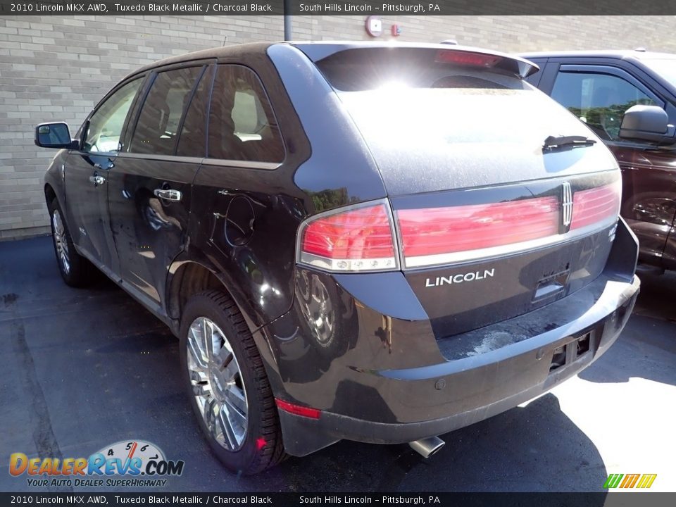 2010 Lincoln MKX AWD Tuxedo Black Metallic / Charcoal Black Photo #2