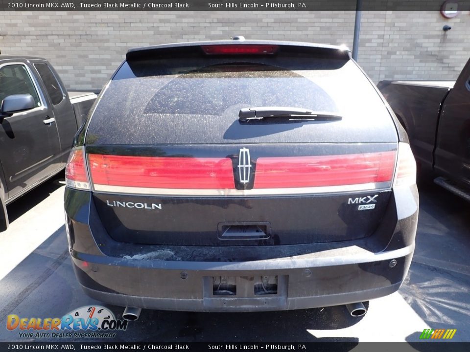 2010 Lincoln MKX AWD Tuxedo Black Metallic / Charcoal Black Photo #3