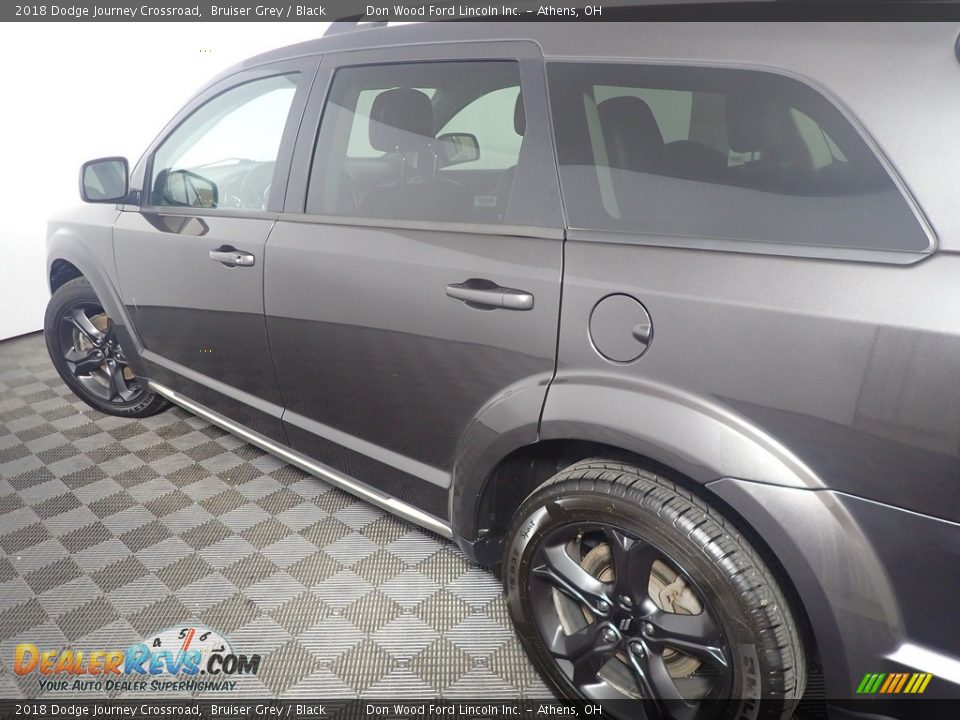 2018 Dodge Journey Crossroad Bruiser Grey / Black Photo #19
