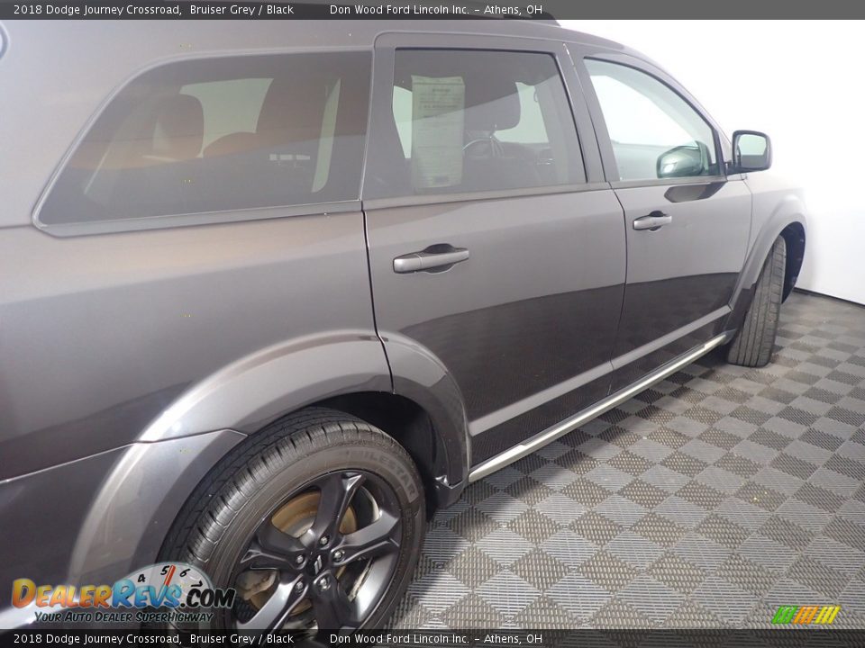 2018 Dodge Journey Crossroad Bruiser Grey / Black Photo #20