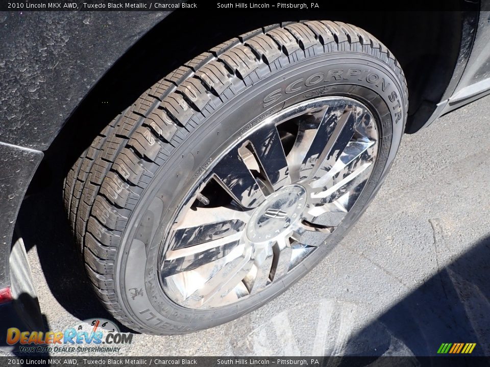 2010 Lincoln MKX AWD Tuxedo Black Metallic / Charcoal Black Photo #5