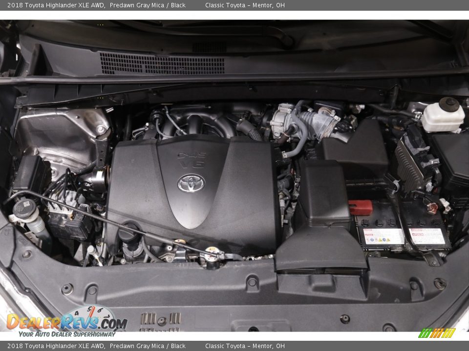2018 Toyota Highlander XLE AWD Predawn Gray Mica / Black Photo #21