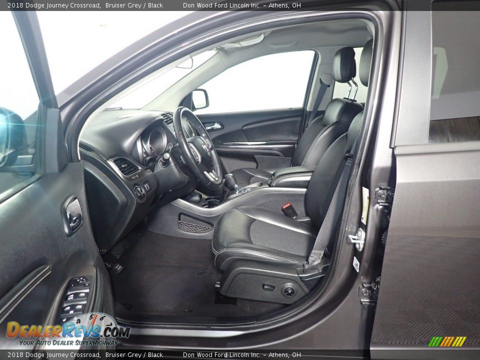 2018 Dodge Journey Crossroad Bruiser Grey / Black Photo #23