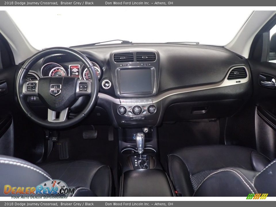 2018 Dodge Journey Crossroad Bruiser Grey / Black Photo #25
