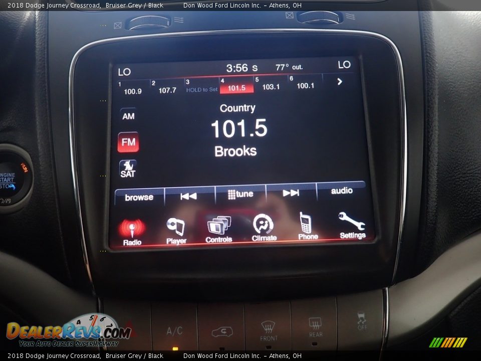 2018 Dodge Journey Crossroad Bruiser Grey / Black Photo #27