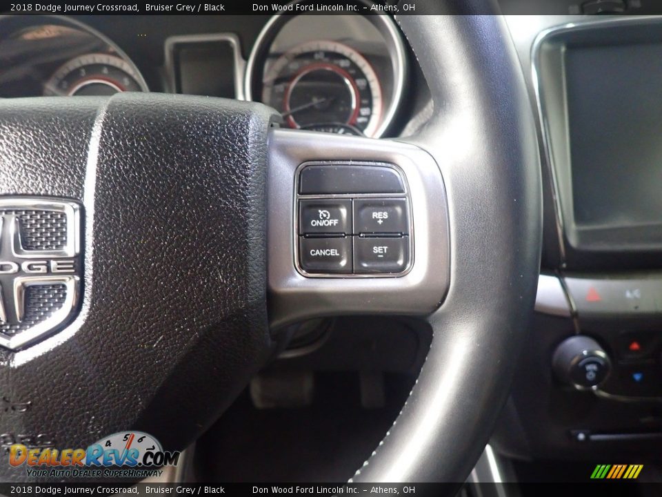 2018 Dodge Journey Crossroad Bruiser Grey / Black Photo #30