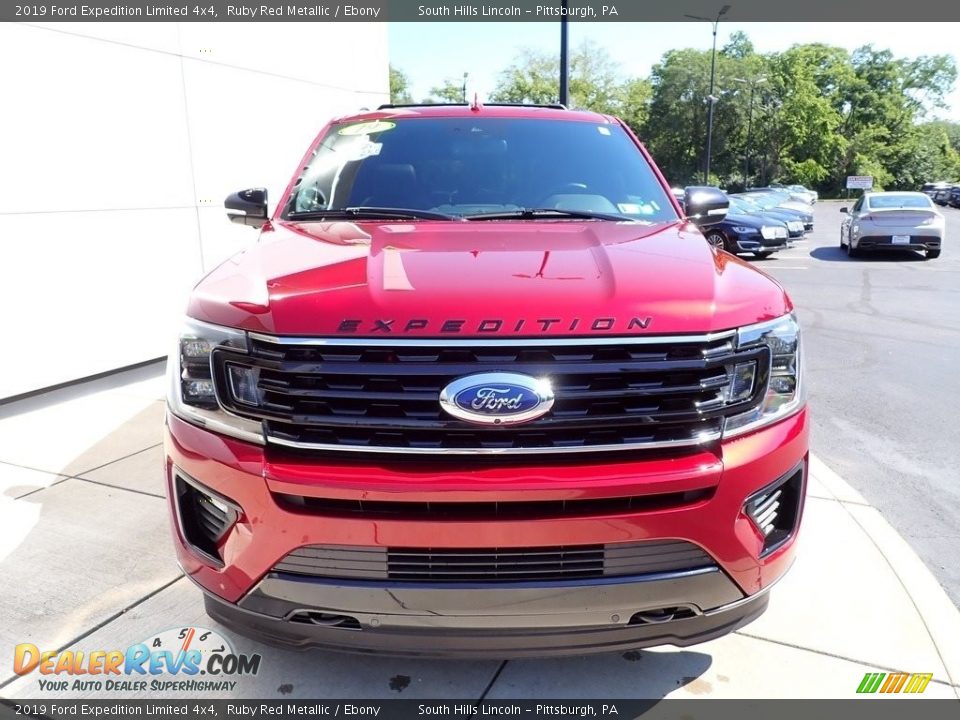 2019 Ford Expedition Limited 4x4 Ruby Red Metallic / Ebony Photo #9