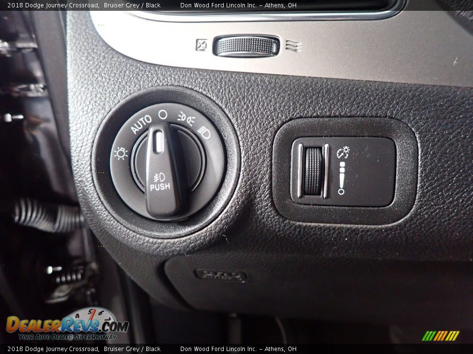 2018 Dodge Journey Crossroad Bruiser Grey / Black Photo #31