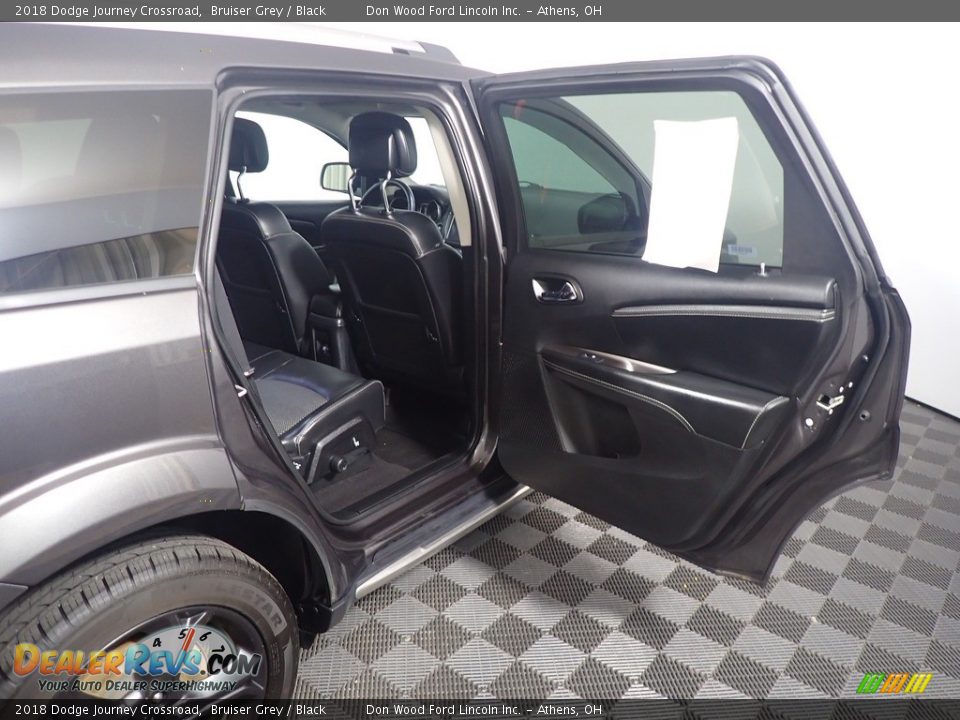 2018 Dodge Journey Crossroad Bruiser Grey / Black Photo #36
