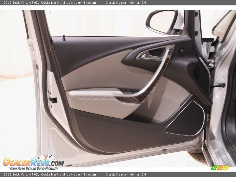 2012 Buick Verano FWD Quicksilver Metallic / Medium Titanium Photo #4