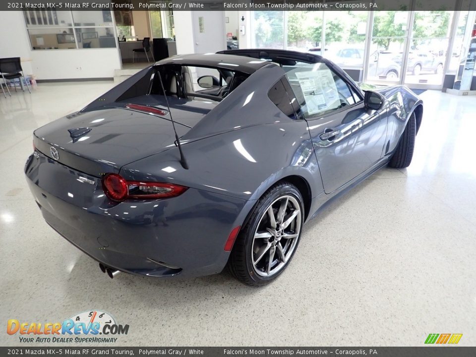 Polymetal Gray 2021 Mazda MX-5 Miata RF Grand Touring Photo #2