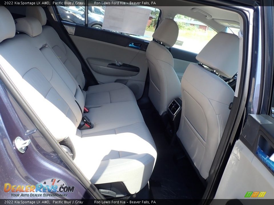 2022 Kia Sportage LX AWD Pacific Blue / Gray Photo #10