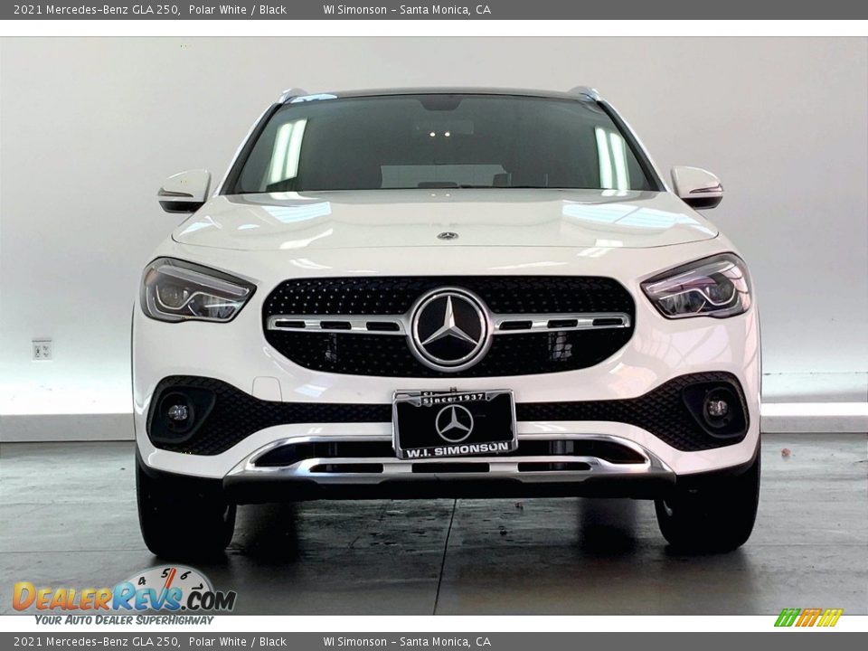 2021 Mercedes-Benz GLA 250 Polar White / Black Photo #2