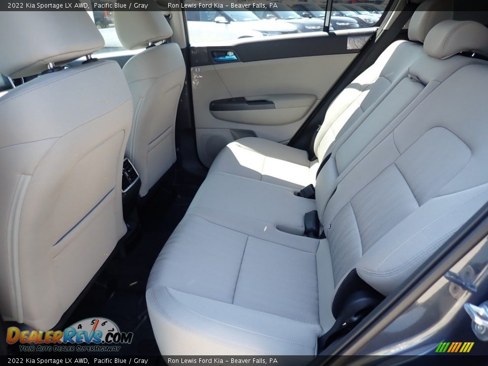2022 Kia Sportage LX AWD Pacific Blue / Gray Photo #12