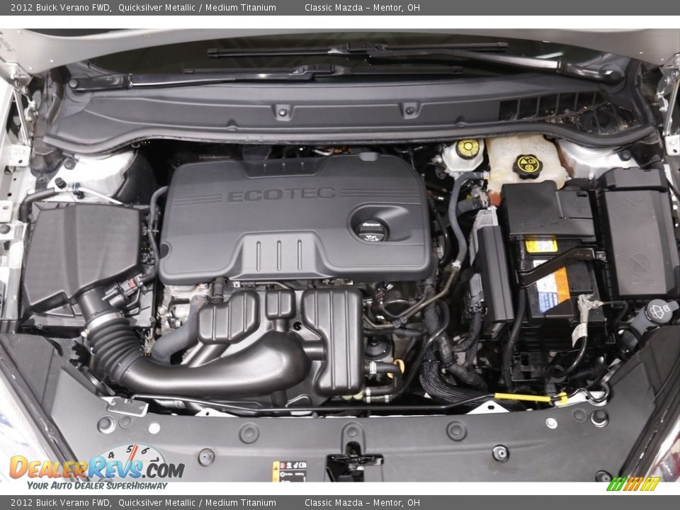 2012 Buick Verano FWD Quicksilver Metallic / Medium Titanium Photo #18