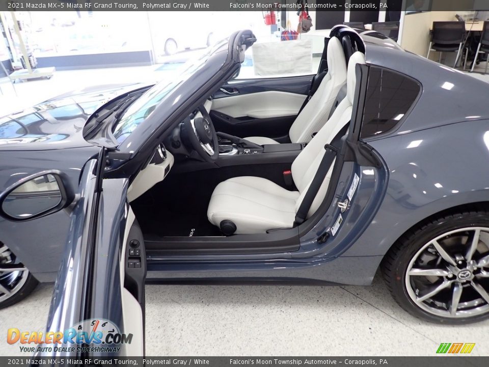 Front Seat of 2021 Mazda MX-5 Miata RF Grand Touring Photo #12