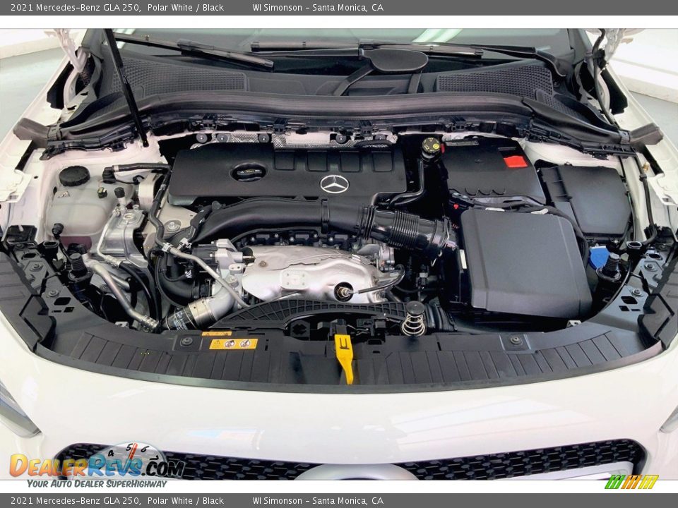 2021 Mercedes-Benz GLA 250 Polar White / Black Photo #9