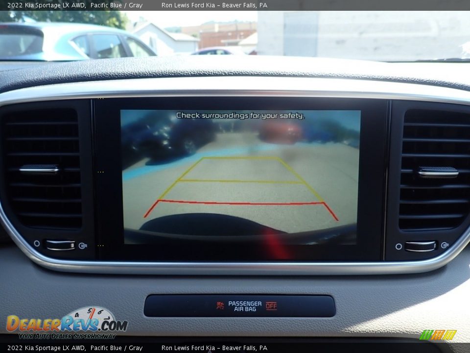 2022 Kia Sportage LX AWD Pacific Blue / Gray Photo #19