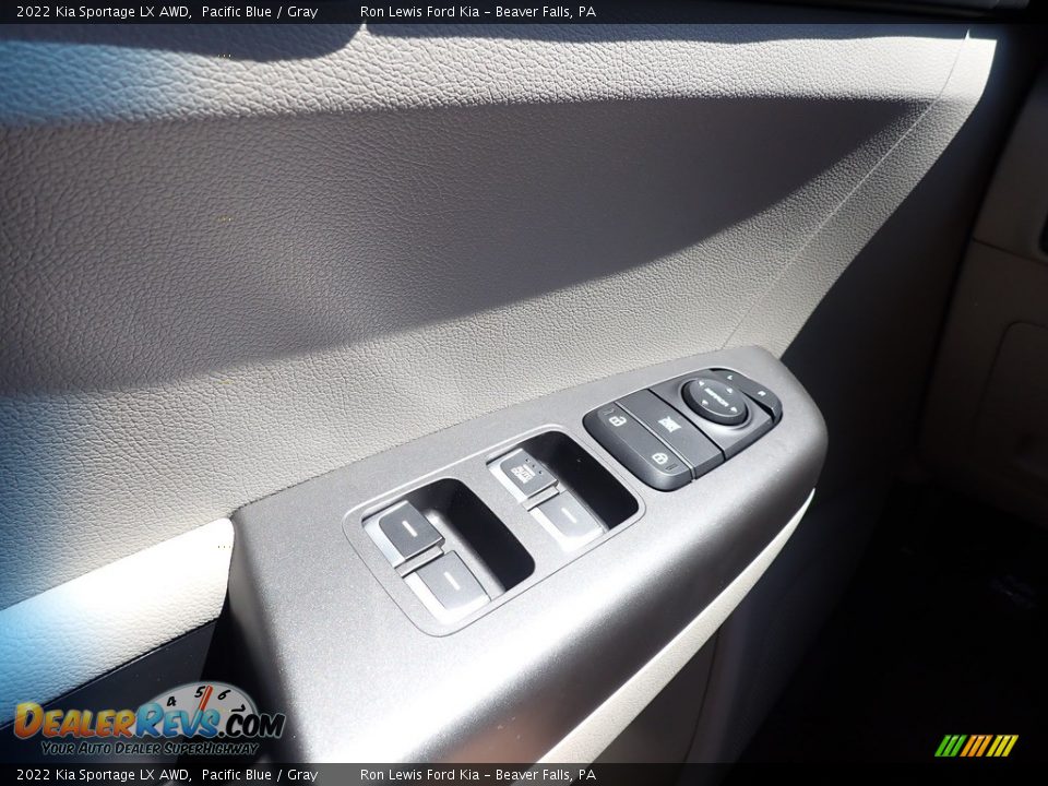 2022 Kia Sportage LX AWD Pacific Blue / Gray Photo #23