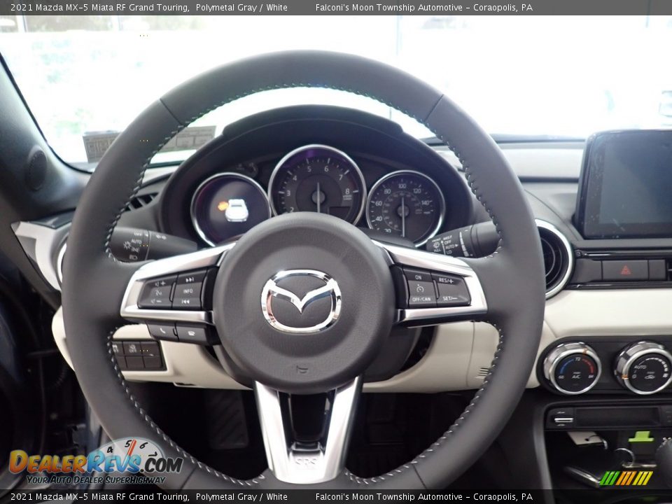 2021 Mazda MX-5 Miata RF Grand Touring Steering Wheel Photo #18