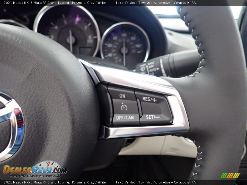 2021 Mazda MX-5 Miata RF Grand Touring Steering Wheel Photo #19