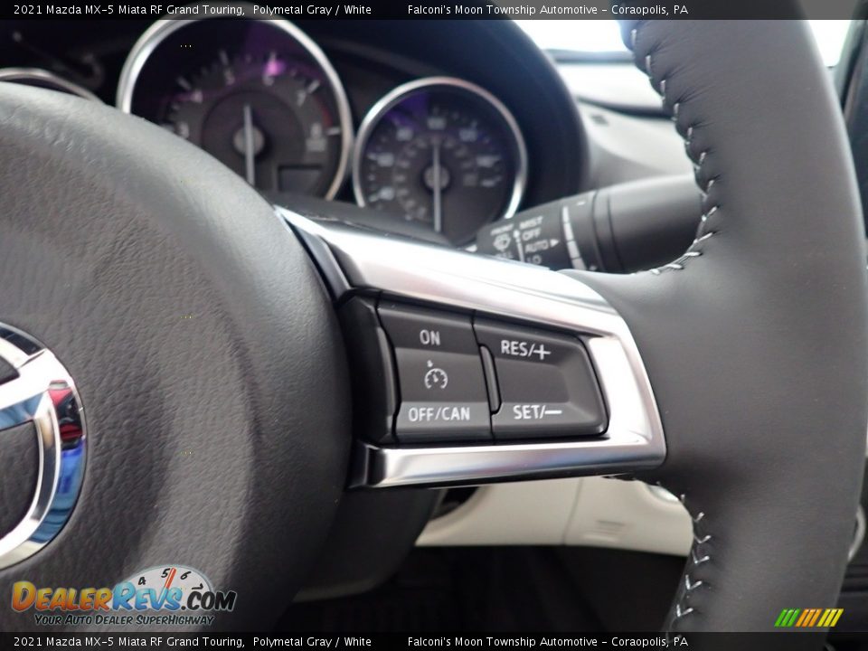 2021 Mazda MX-5 Miata RF Grand Touring Steering Wheel Photo #19