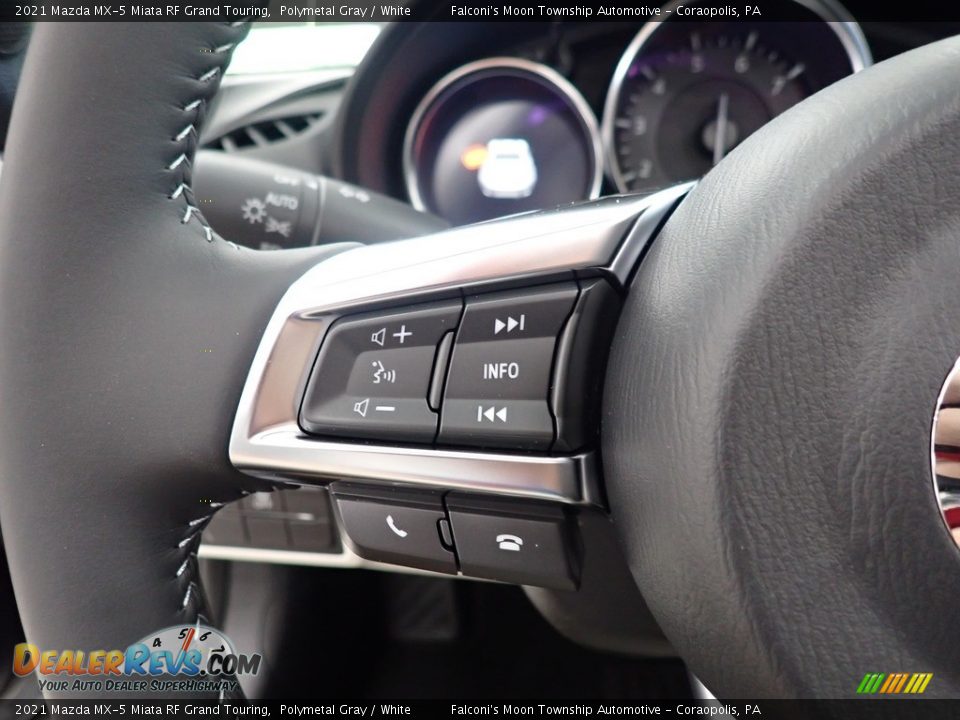 2021 Mazda MX-5 Miata RF Grand Touring Steering Wheel Photo #20