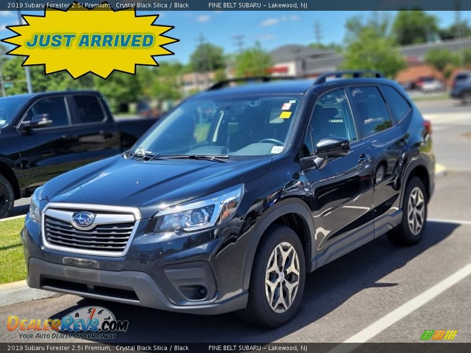 2019 Subaru Forester 2.5i Premium Crystal Black Silica / Black Photo #1