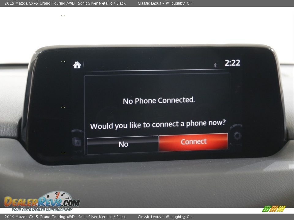 2019 Mazda CX-5 Grand Touring AWD Sonic Silver Metallic / Black Photo #11