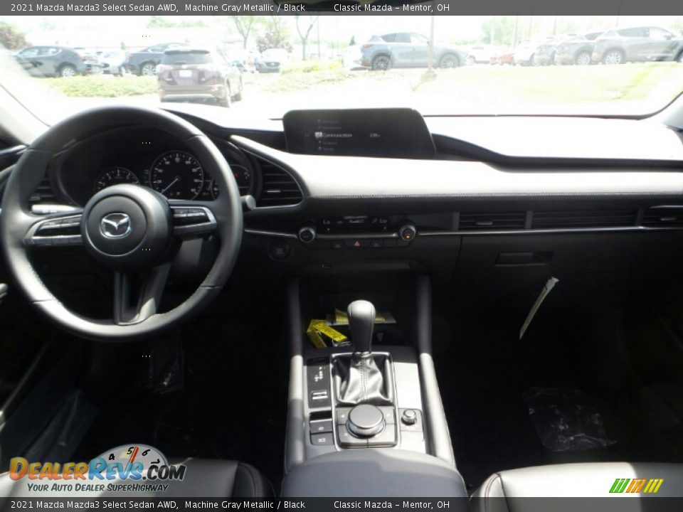 2021 Mazda Mazda3 Select Sedan AWD Machine Gray Metallic / Black Photo #3