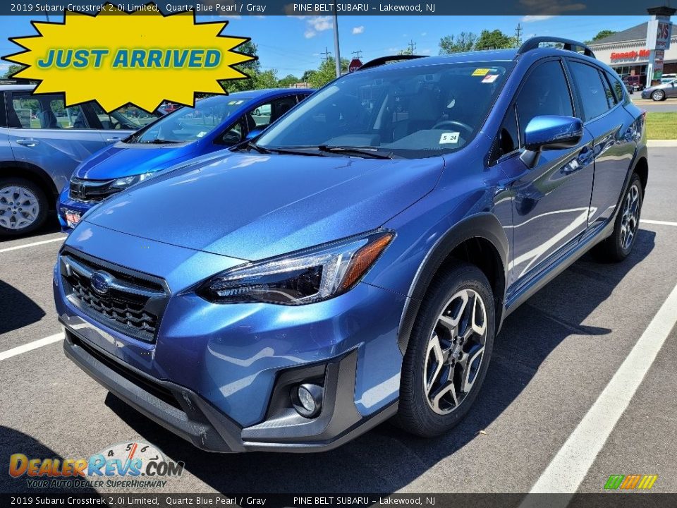 2019 Subaru Crosstrek 2.0i Limited Quartz Blue Pearl / Gray Photo #1