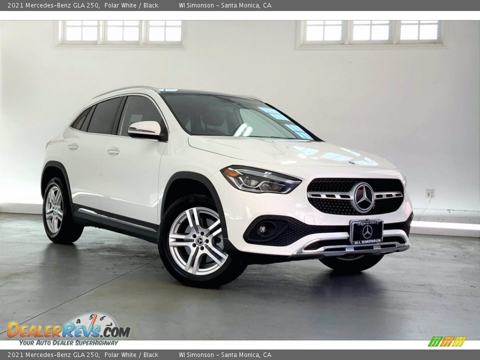 2021 Mercedes-Benz GLA 250 Polar White / Black Photo #34