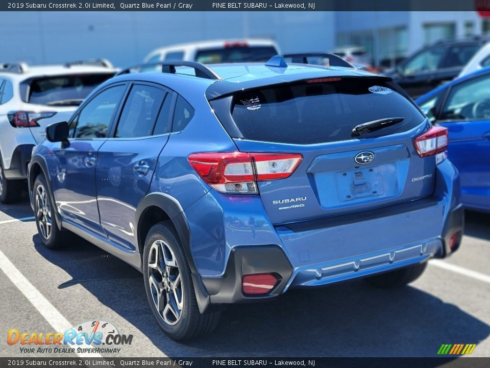 2019 Subaru Crosstrek 2.0i Limited Quartz Blue Pearl / Gray Photo #4