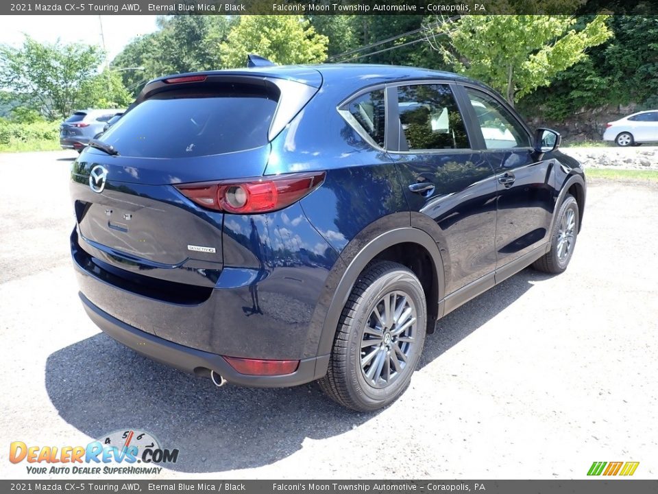 2021 Mazda CX-5 Touring AWD Eternal Blue Mica / Black Photo #2