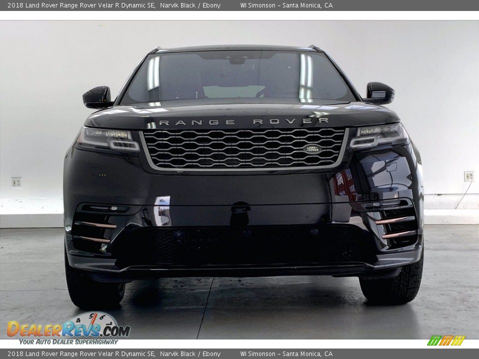 2018 Land Rover Range Rover Velar R Dynamic SE Narvik Black / Ebony Photo #2